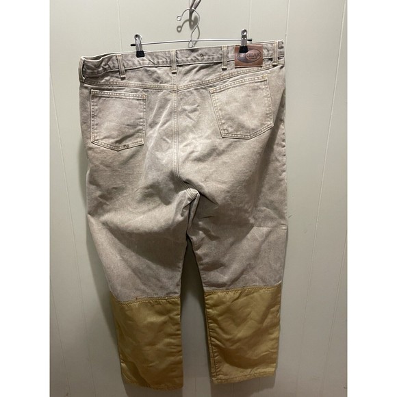 Men's WRANGLER PRO GEAR BRUSH GUARD CANVAS HUNTING JEANS PANTS 46x 32 - Picture 2 of 7